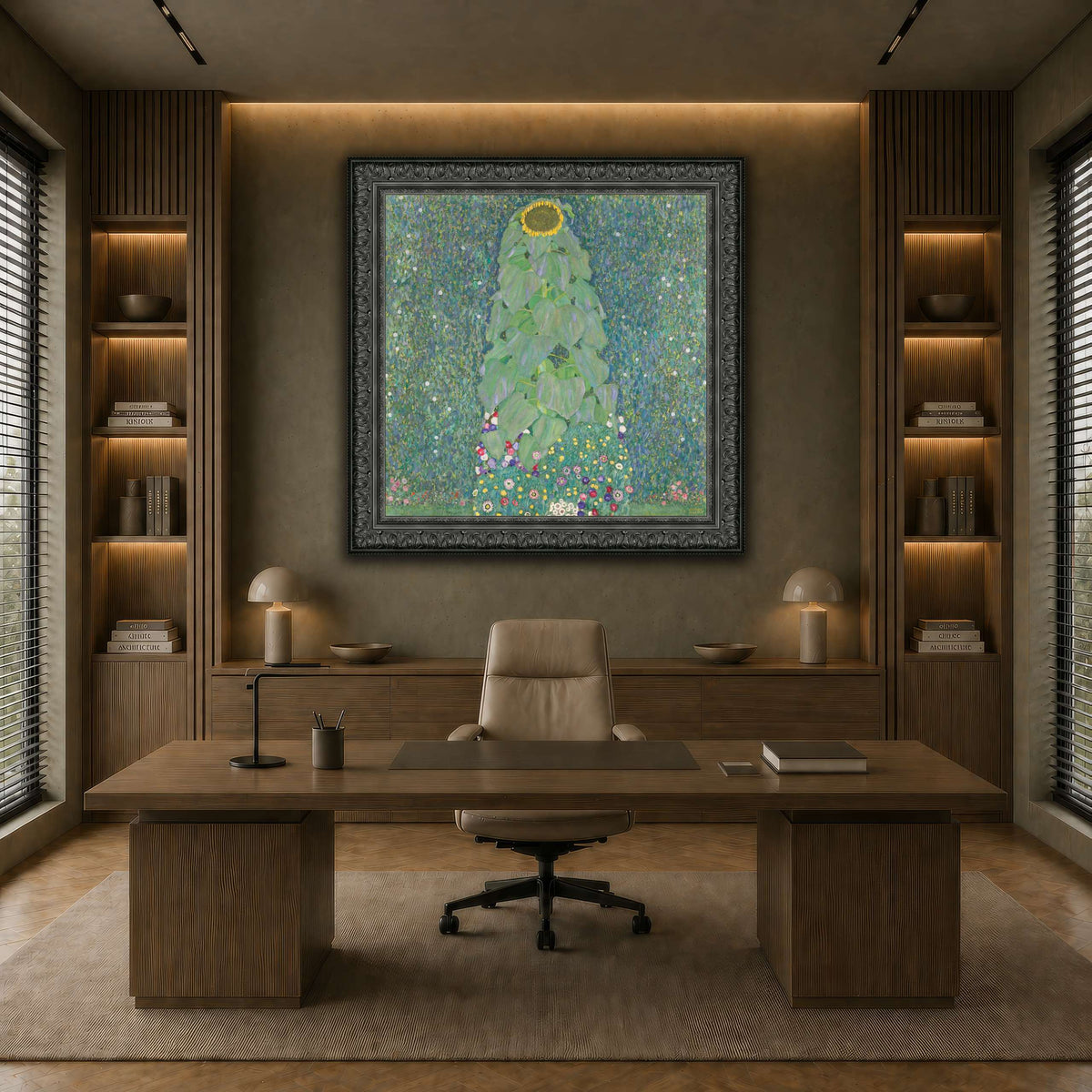 Sunflower_-_Gustav_Klimt earth-office