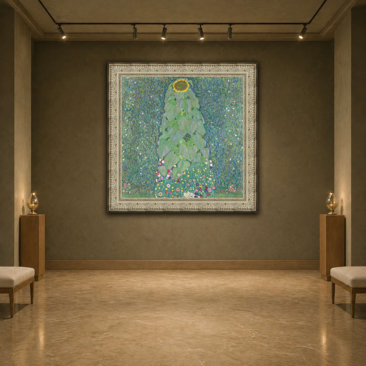 Sunflower_-_Gustav_Klimt earth-agallery