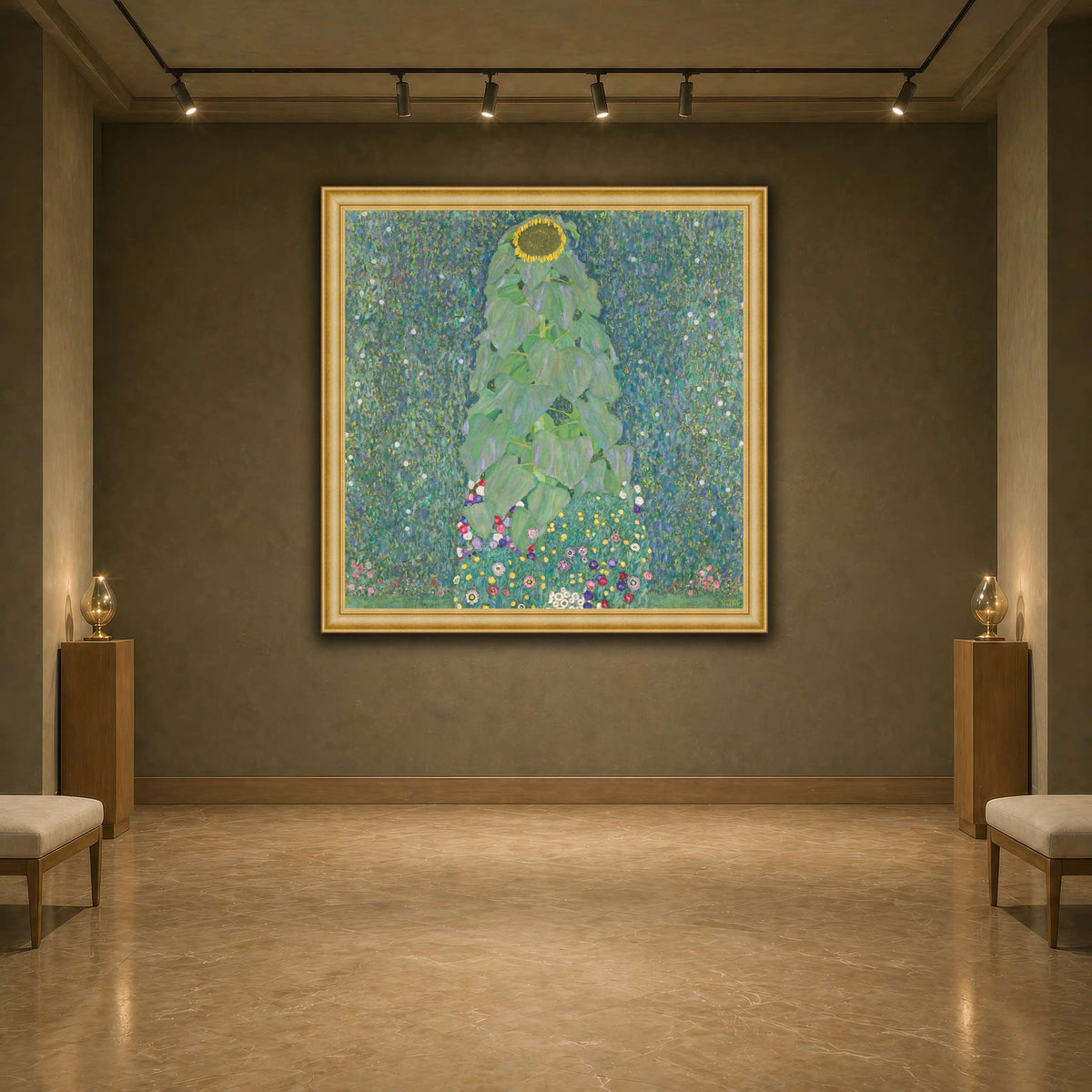 Sunflower_-_Gustav_Klimt earth-agallery