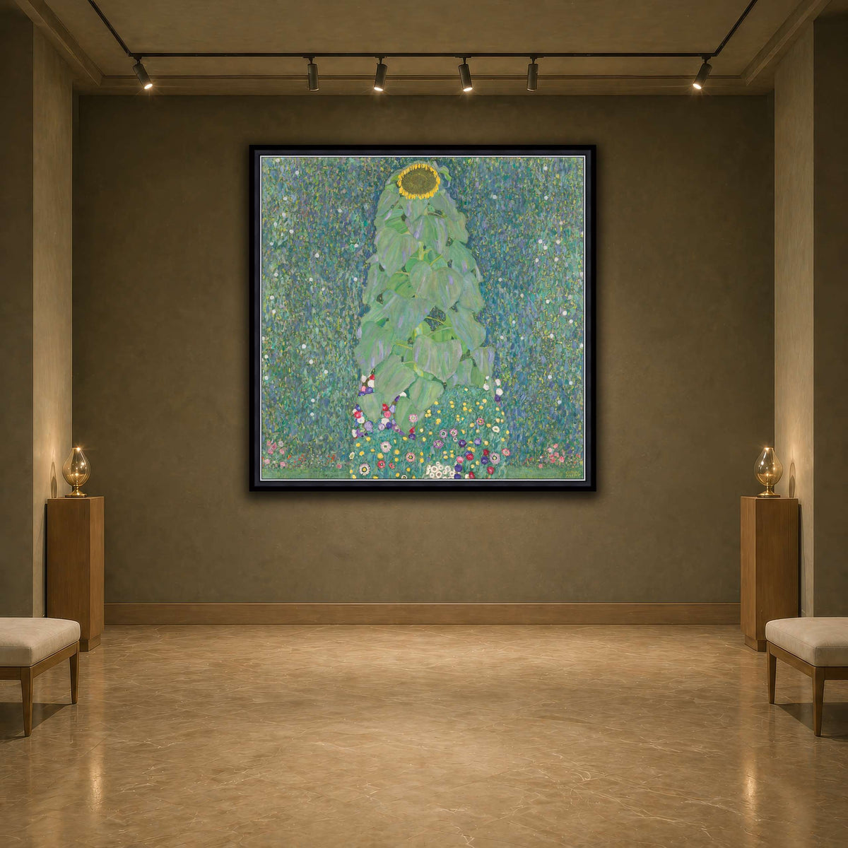 Sunflower_-_Gustav_Klimt earth-agallery