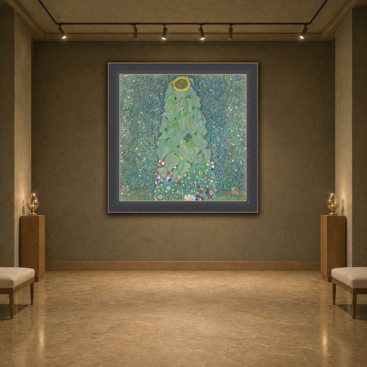 Sunflower_-_Gustav_Klimt earth-agallery