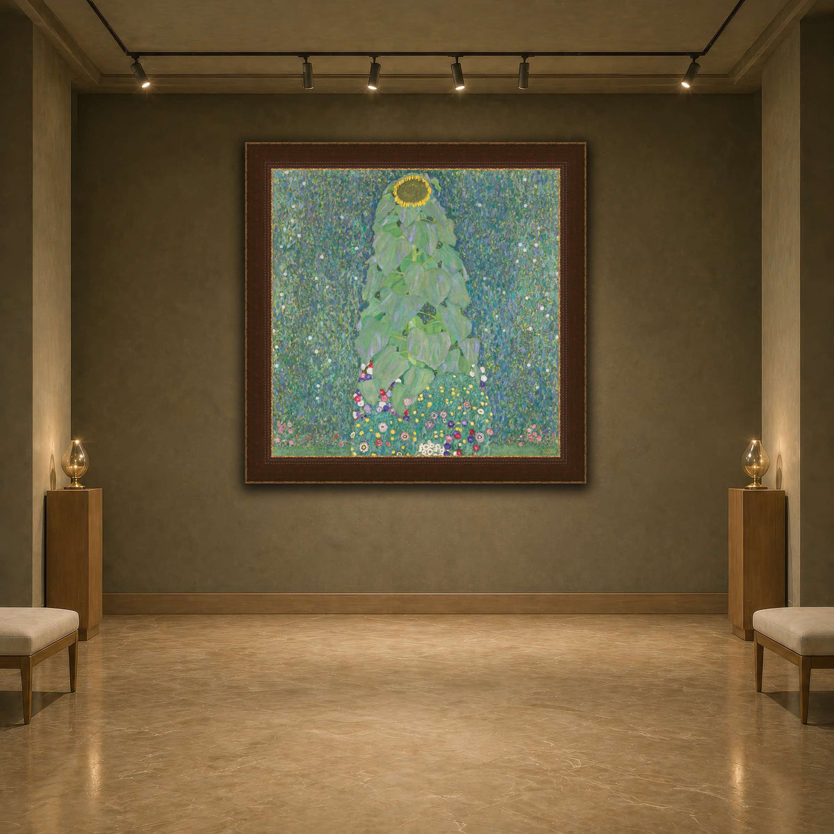 Sunflower_-_Gustav_Klimt earth-agallery