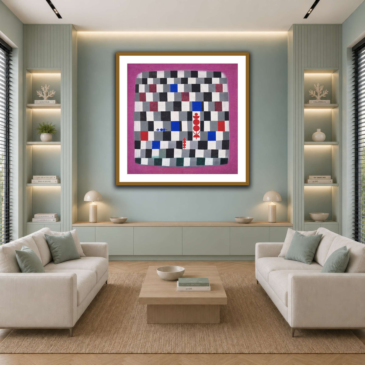 Super-Chess-1937_paul-klee cool-living room