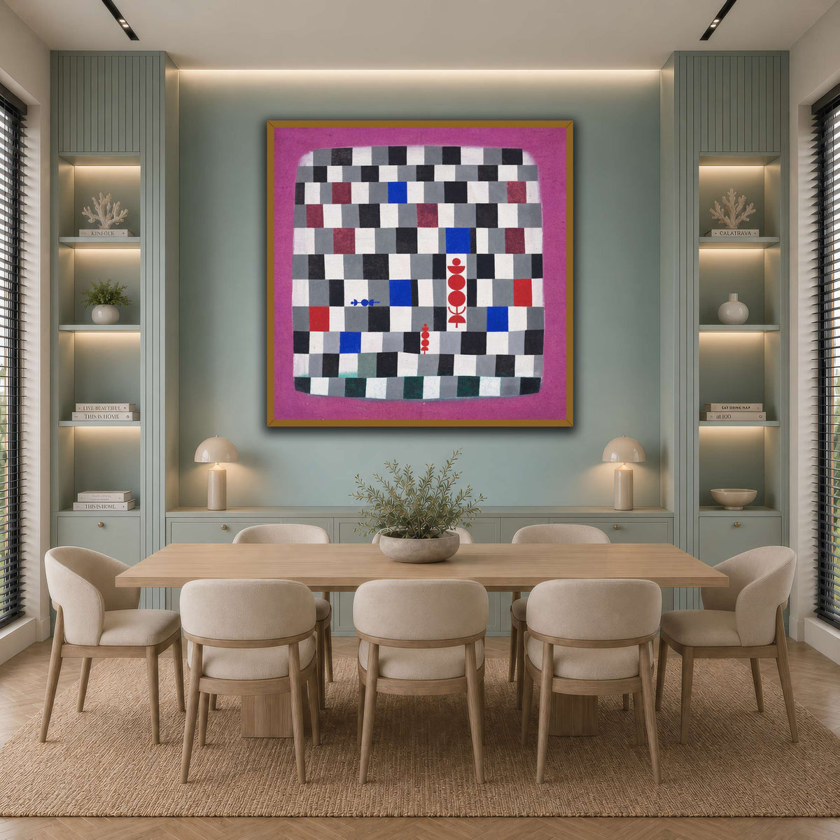 Super-Chess-1937_paul-klee cool-dining