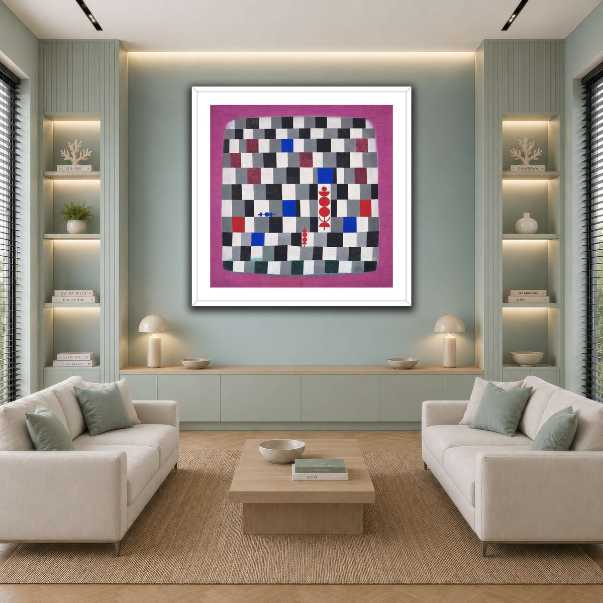 Super-Chess-1937_paul-klee cool-living room
