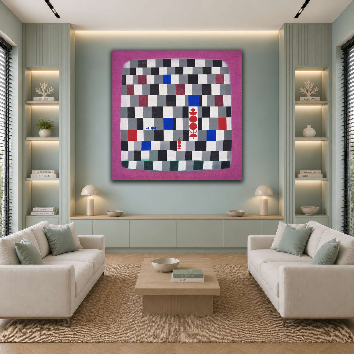 Super-Chess-1937_paul-klee cool-living room