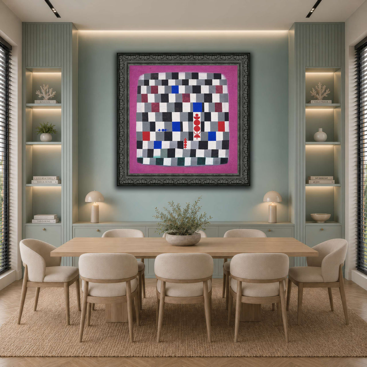 Super-Chess-1937_paul-klee cool-dining