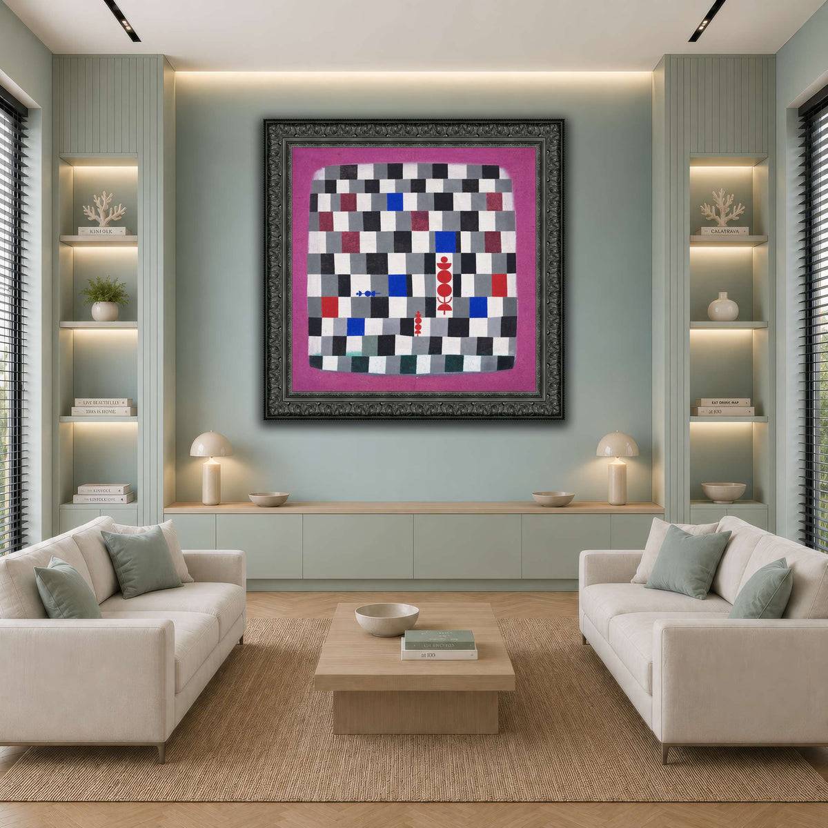 Super-Chess-1937_paul-klee cool-living room