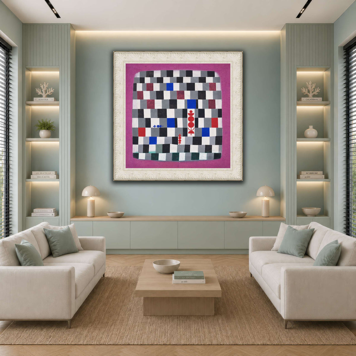 Super-Chess-1937_paul-klee cool-living room
