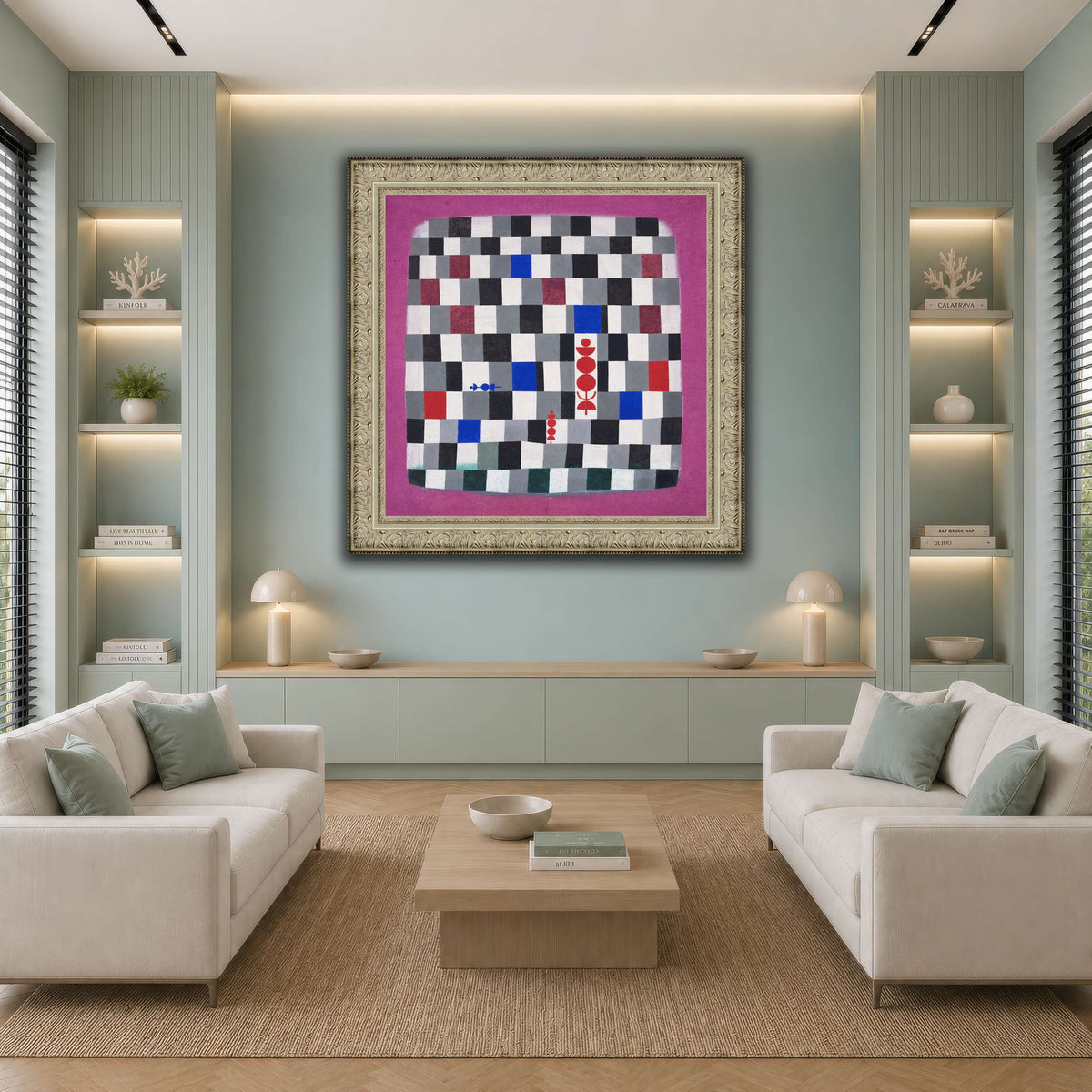 Super-Chess-1937_paul-klee cool-living room