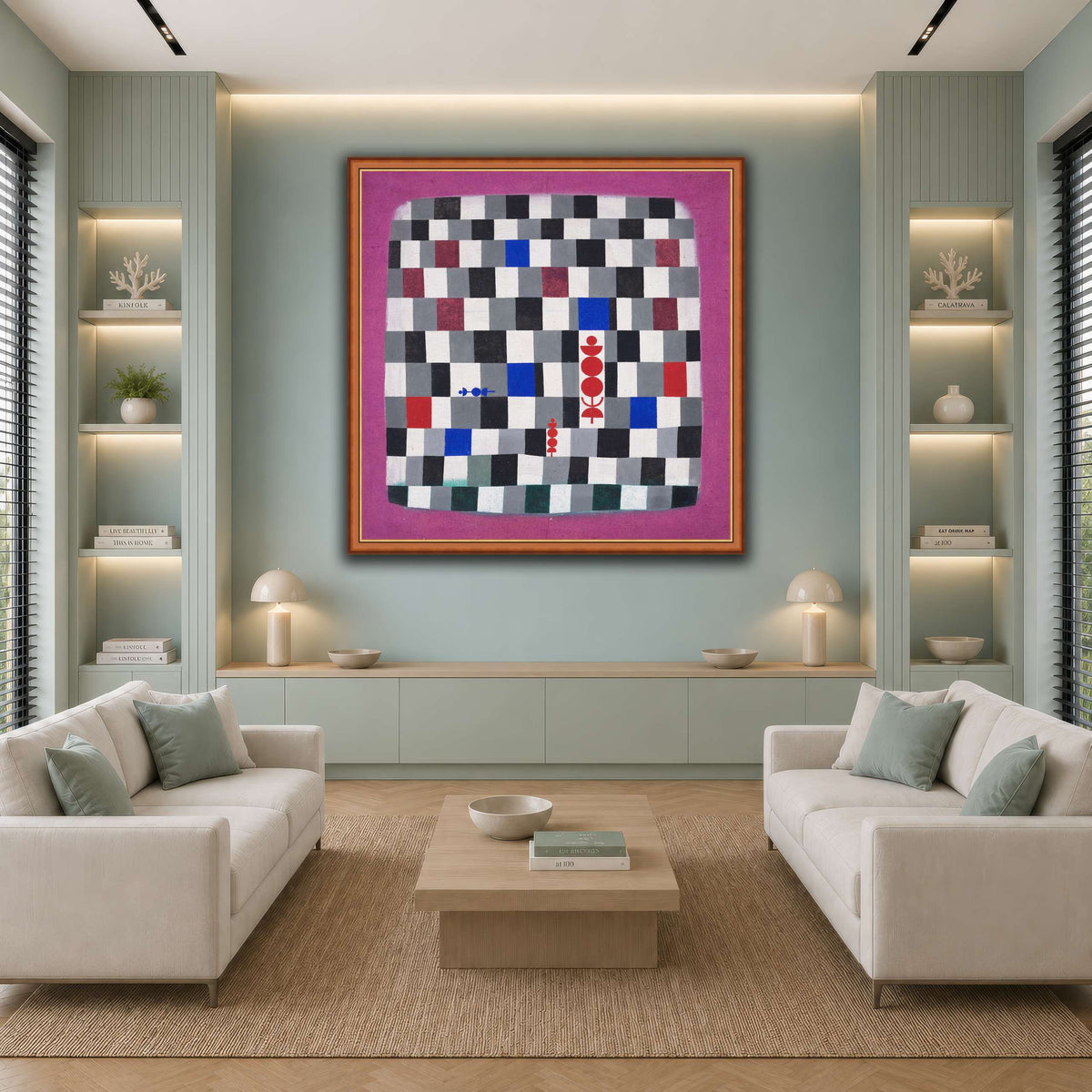 Super-Chess-1937_paul-klee cool-living room