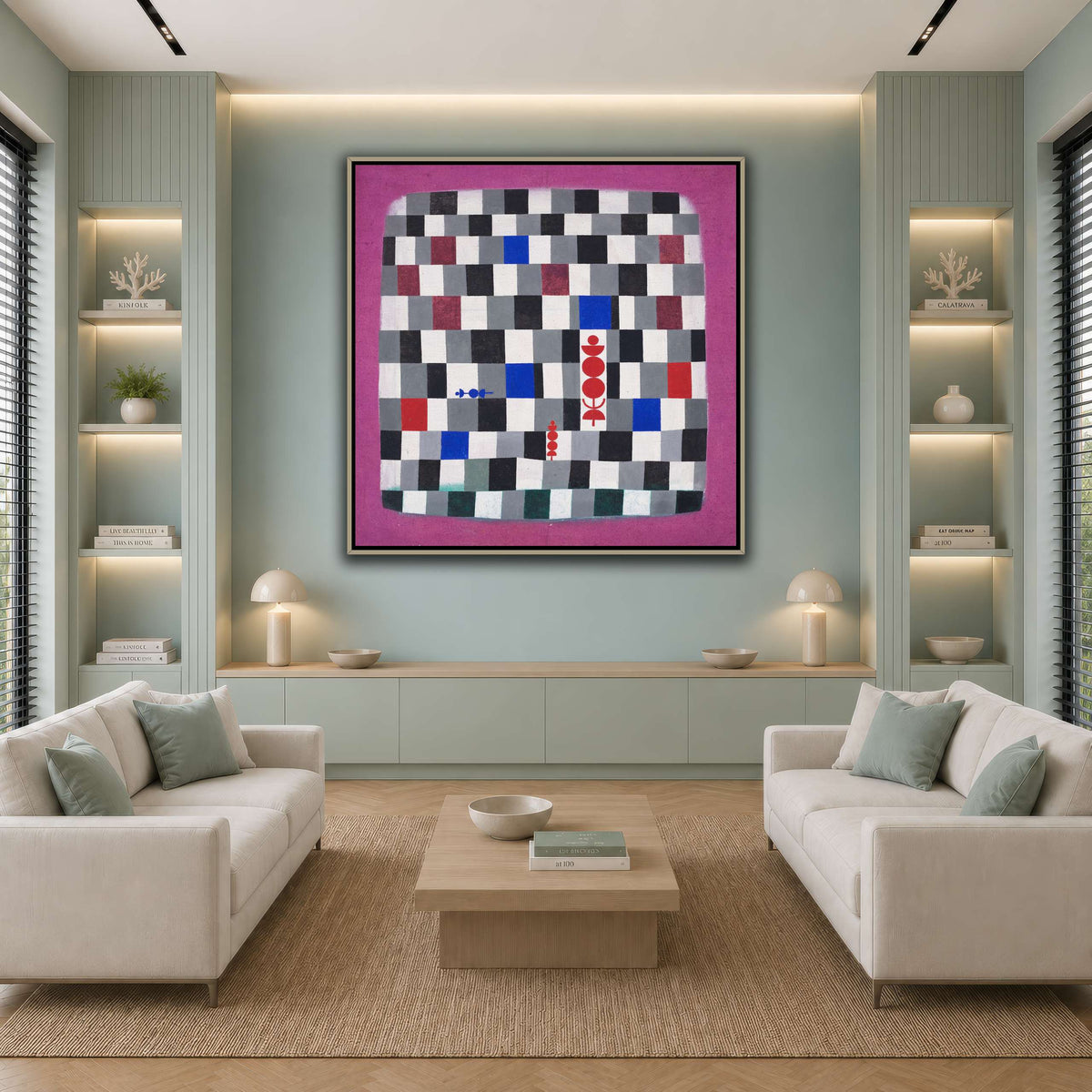 Super-Chess-1937_paul-klee cool-living room