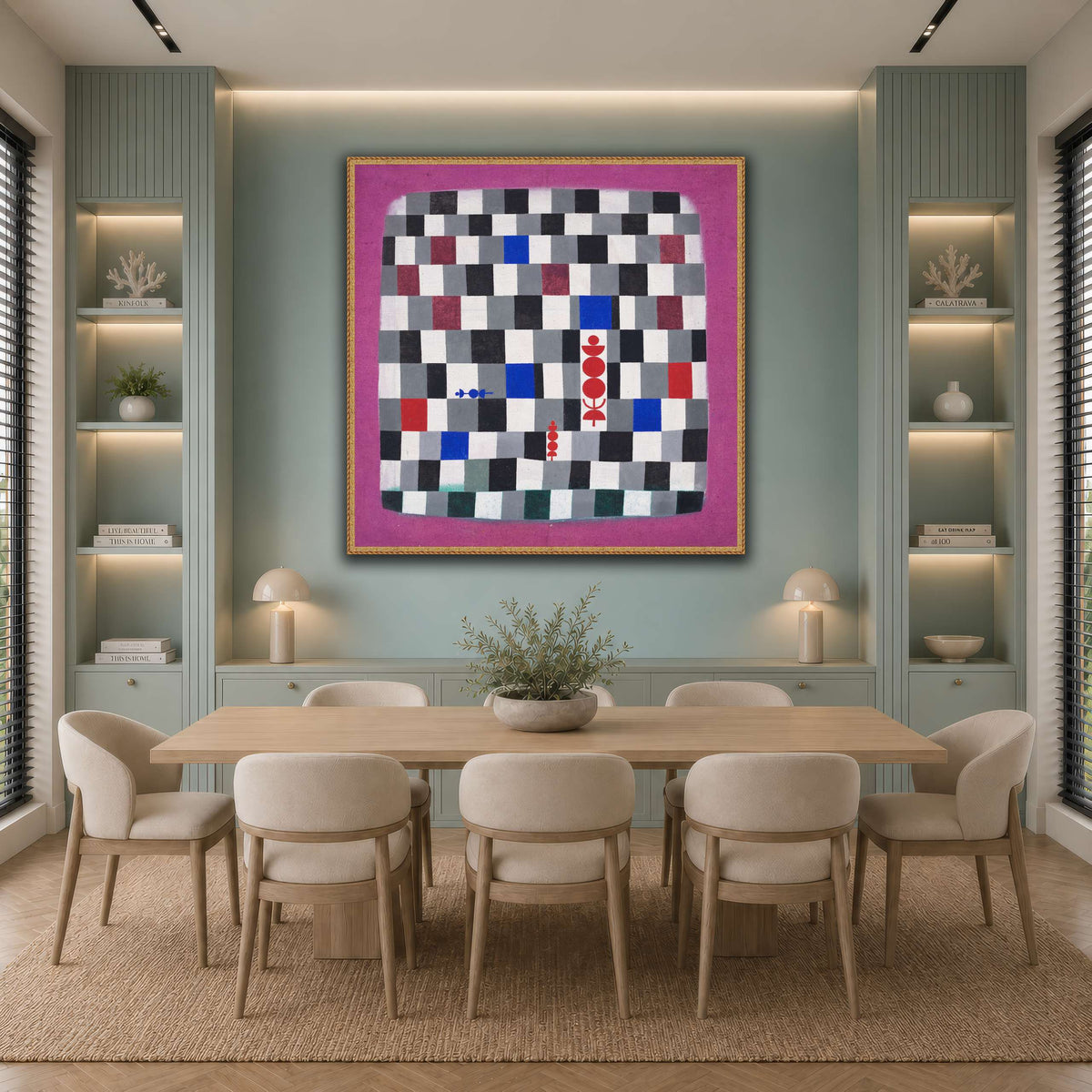 Super-Chess-1937_paul-klee cool-dining