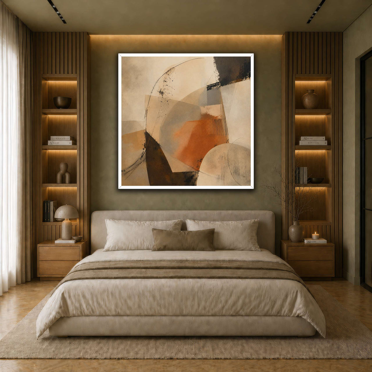 Terracotta Balance earth-bedroom