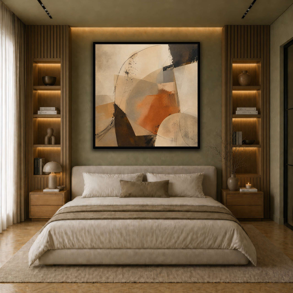 Terracotta Balance earth-bedroom