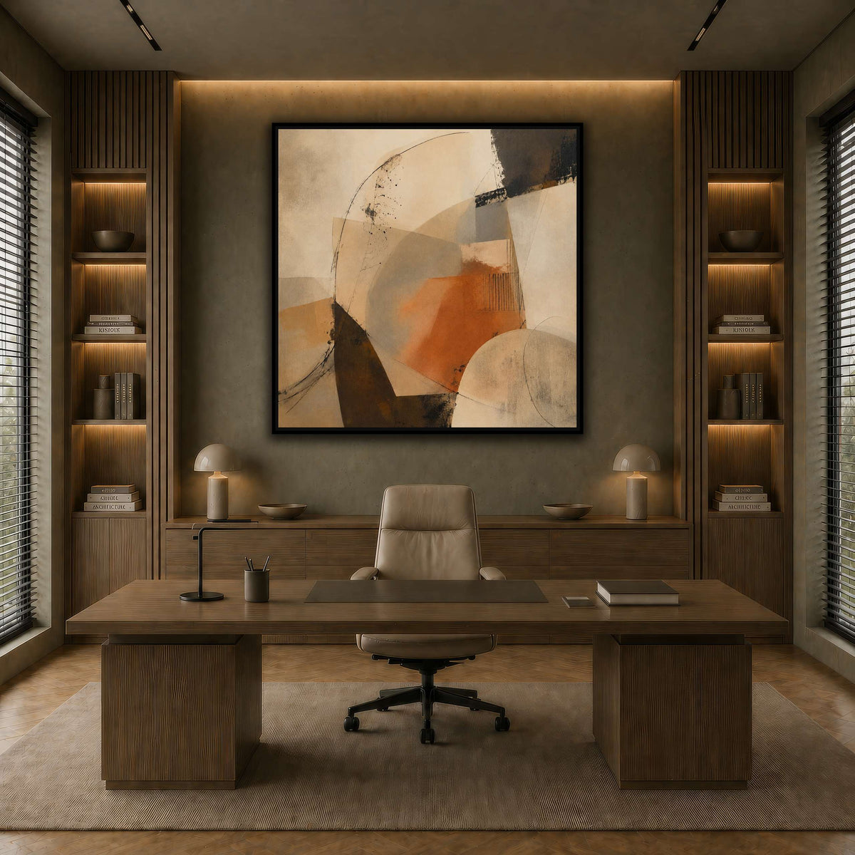 Terracotta Balance earth-office