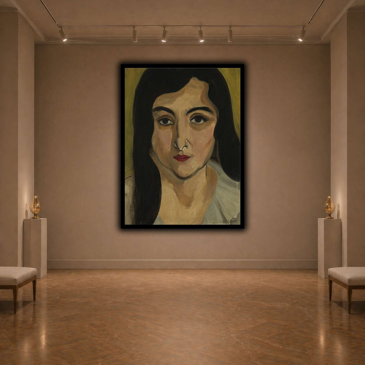Tête_de_Femme_Henri_Matisse dark neutral-agallery