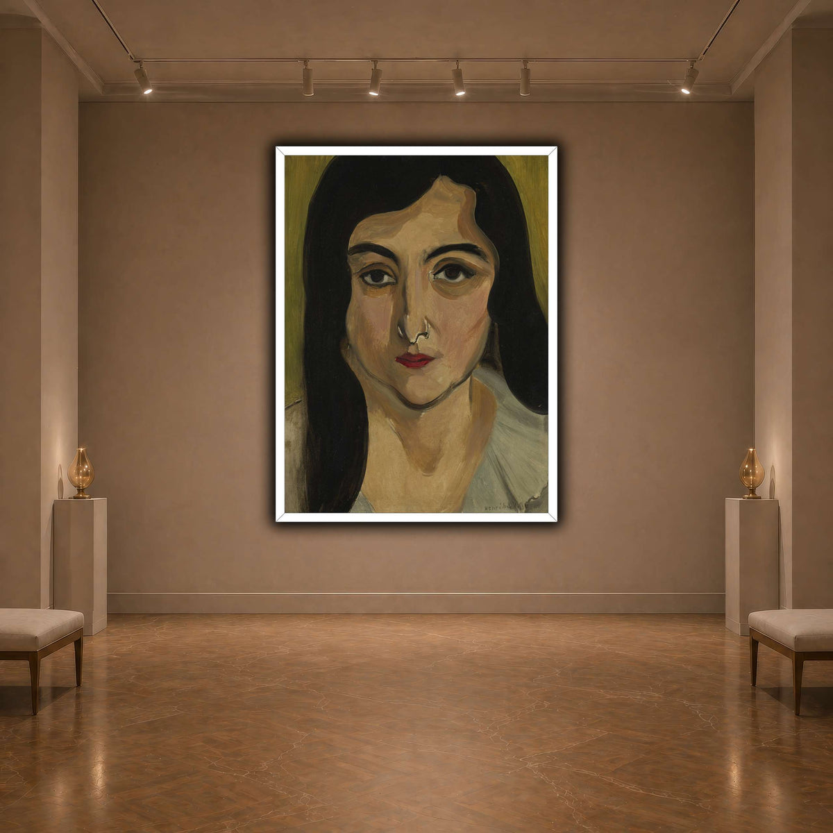 Tête_de_Femme_Henri_Matisse dark neutral-agallery