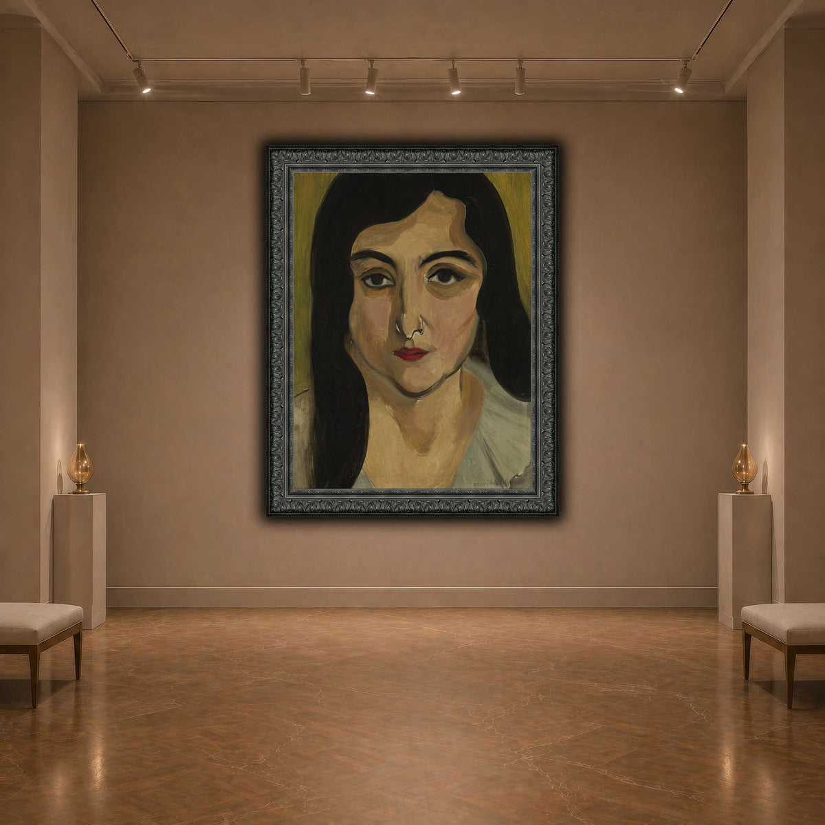 Tête_de_Femme_Henri_Matisse dark neutral-agallery
