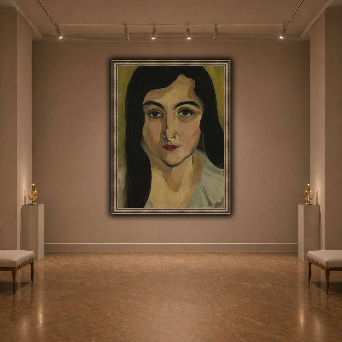 Tête_de_Femme_Henri_Matisse dark neutral-agallery