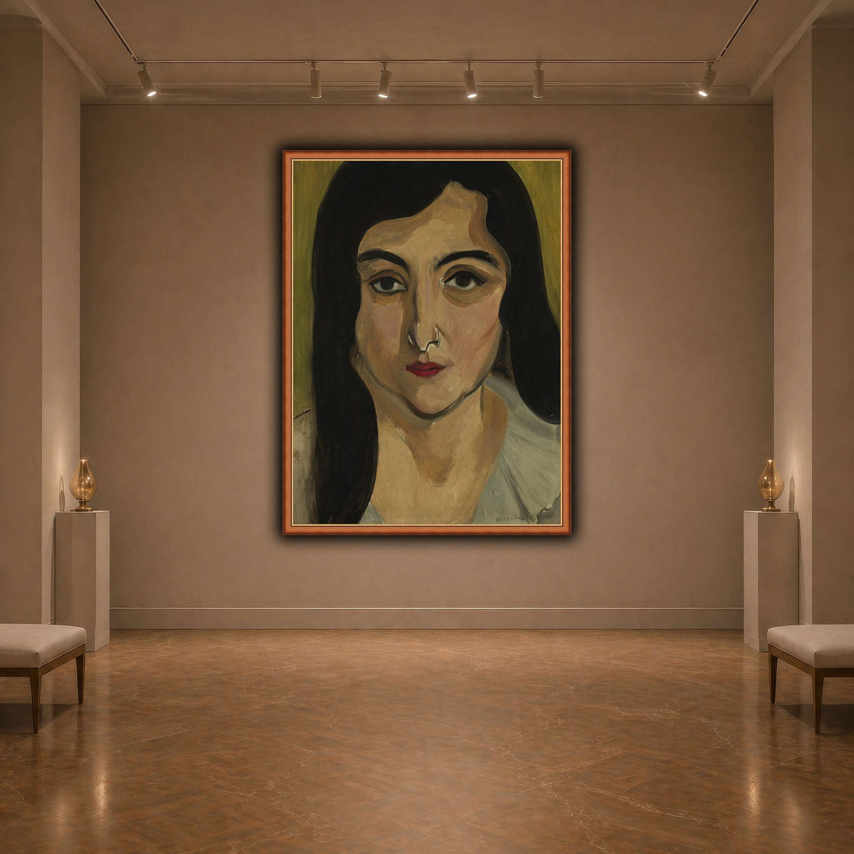 Tête_de_Femme_Henri_Matisse dark neutral-agallery