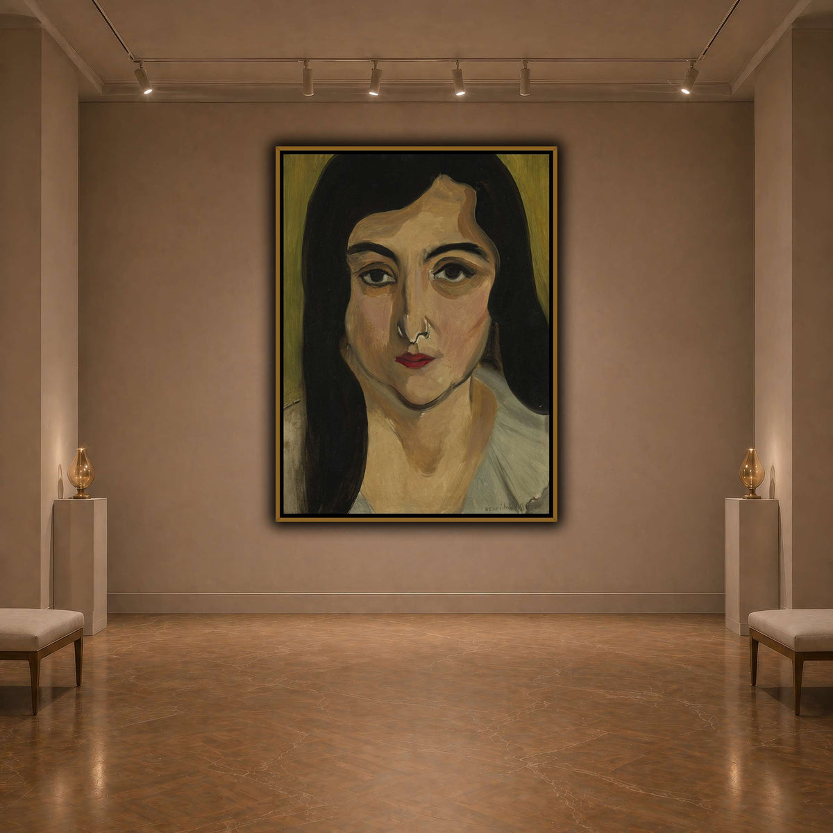 Tête_de_Femme_Henri_Matisse dark neutral-agallery