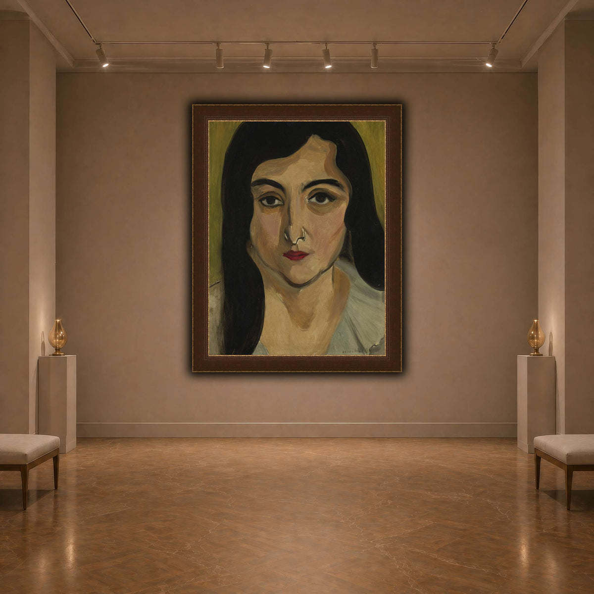 Tête_de_Femme_Henri_Matisse dark neutral-agallery