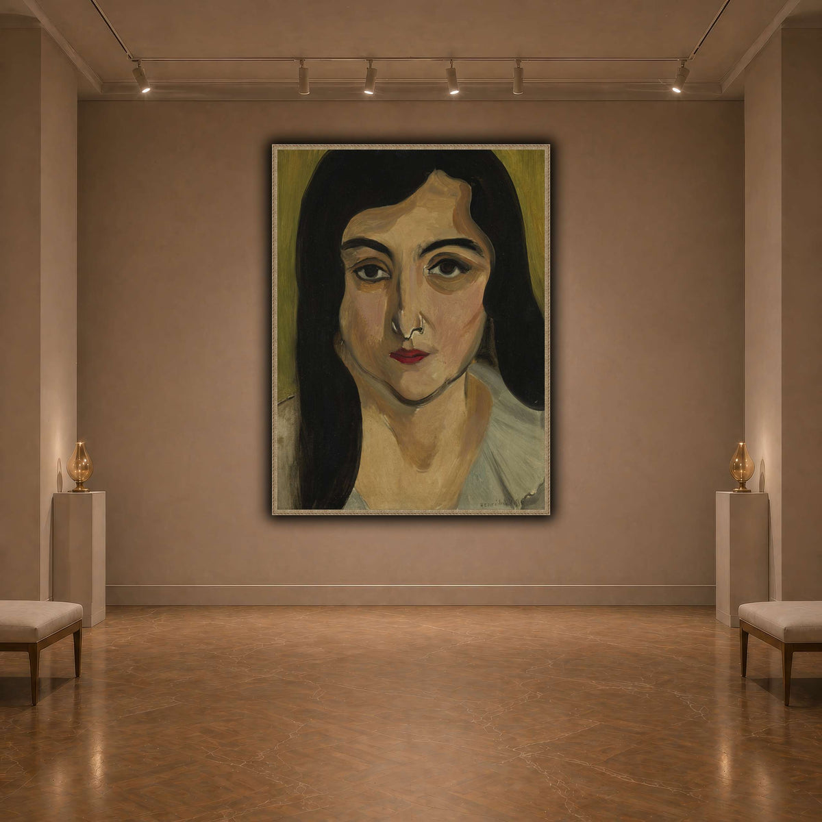 Tête_de_Femme_Henri_Matisse dark neutral-agallery