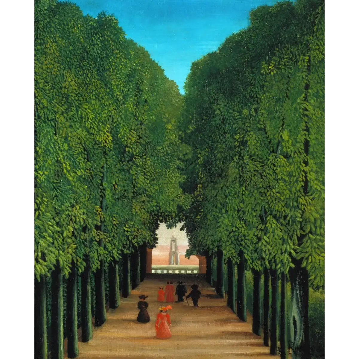 The-Avenue-in-the-Park-at-Saint-Cloud-1908_Henri-Rousseau