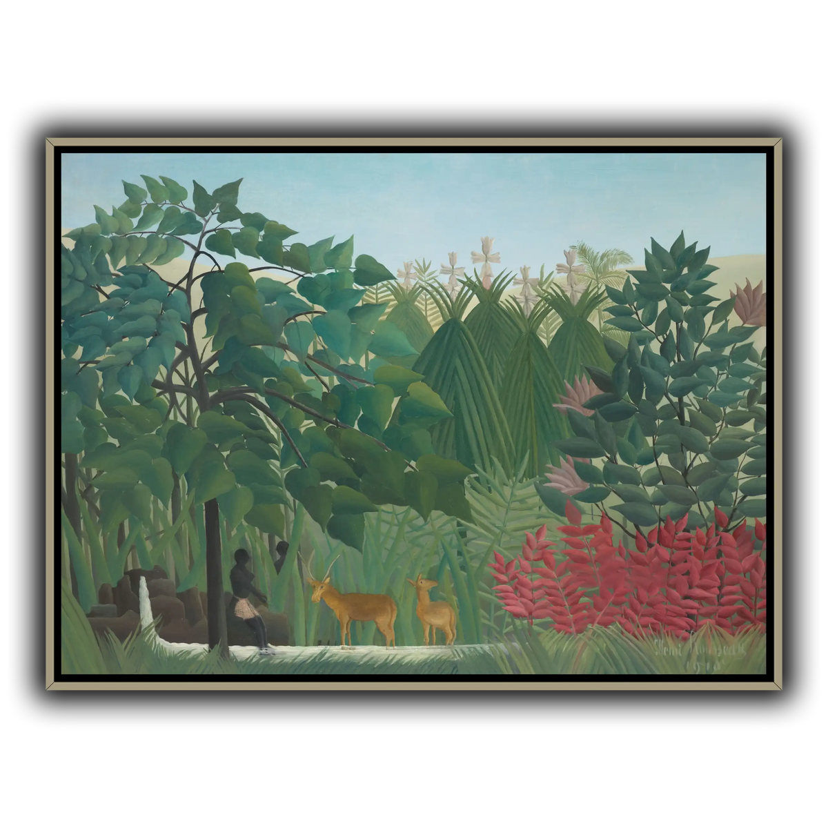 The-Waterfall-1910_Henri-Rousseau