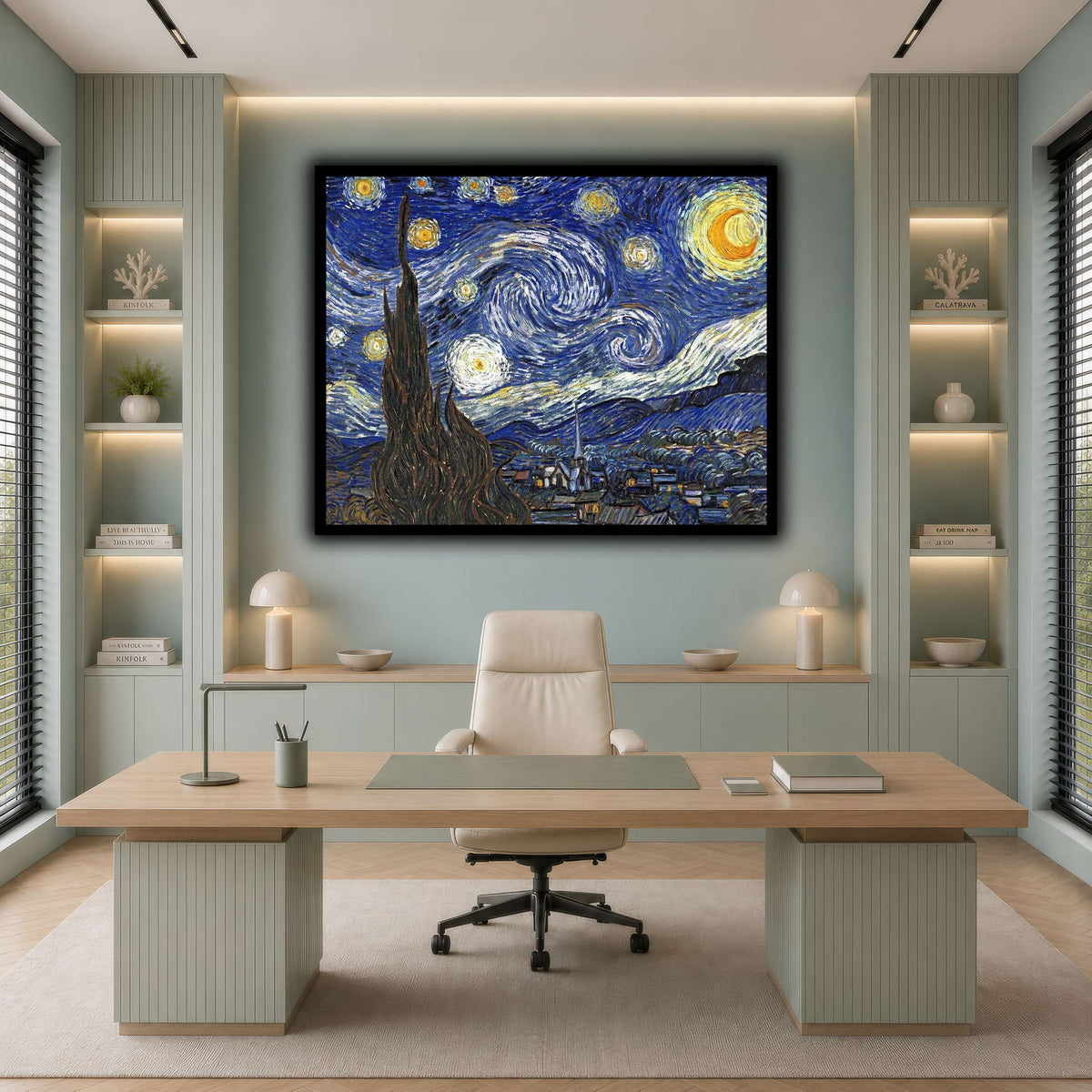 TheStarryNightByVincentVanGogh cool-office