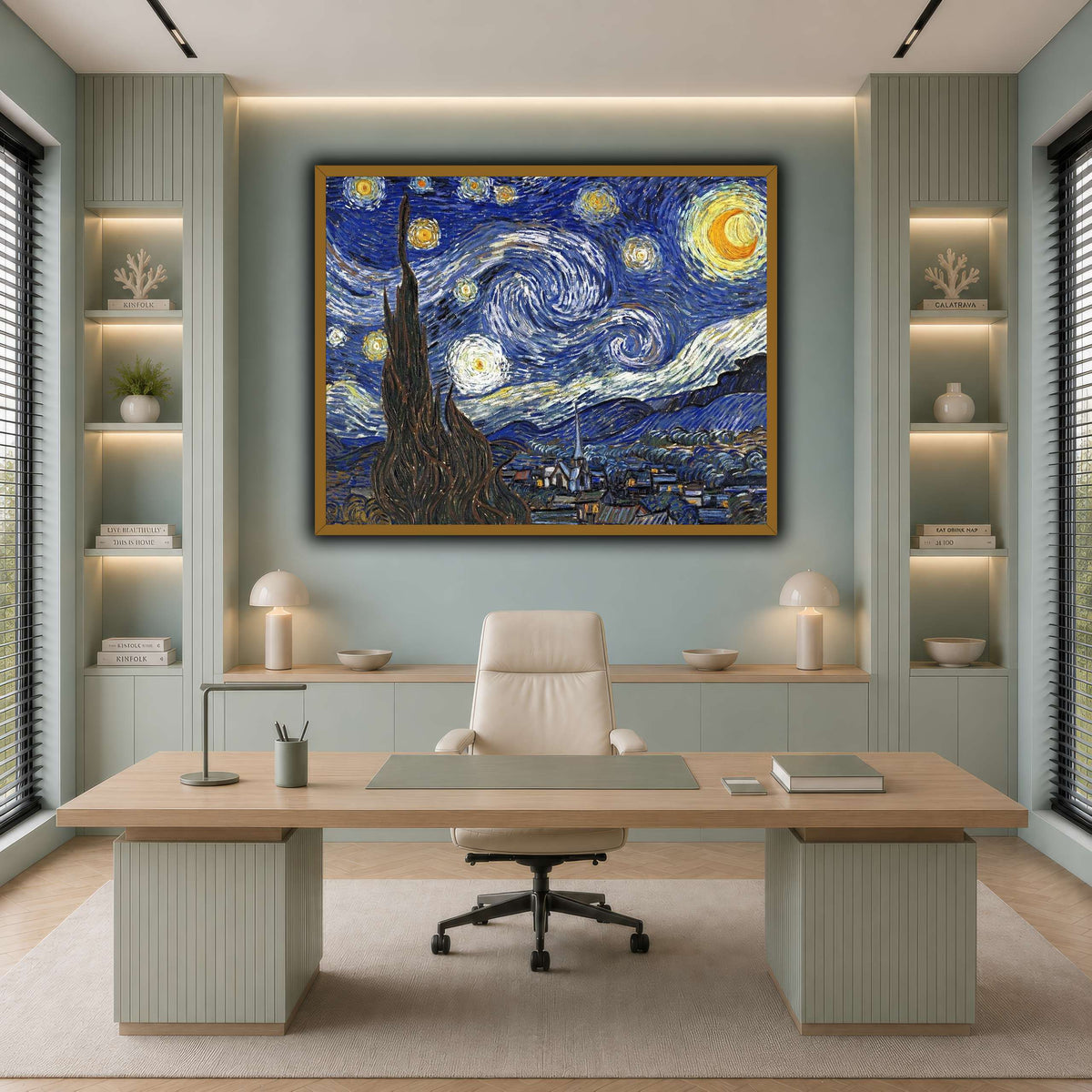 TheStarryNightByVincentVanGogh cool-office