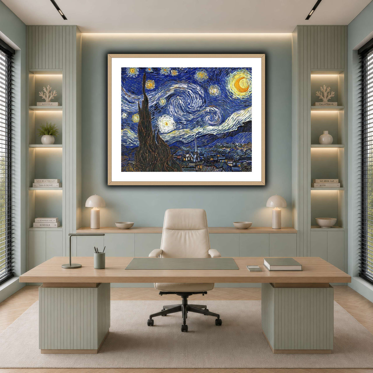 TheStarryNightByVincentVanGogh cool-office