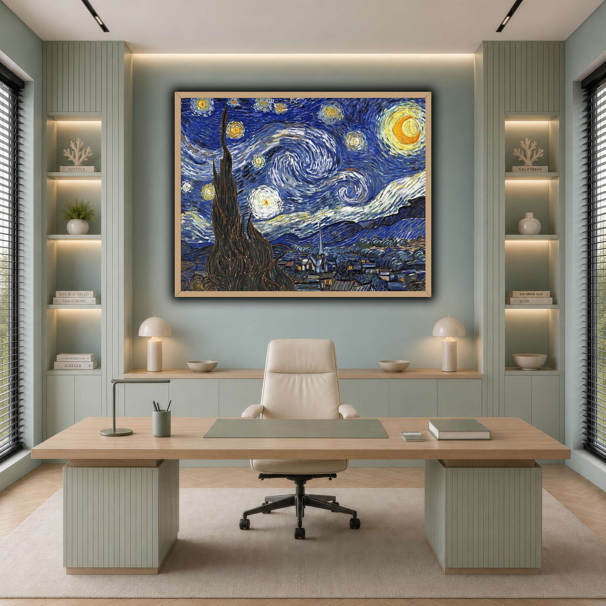 TheStarryNightByVincentVanGogh cool-office