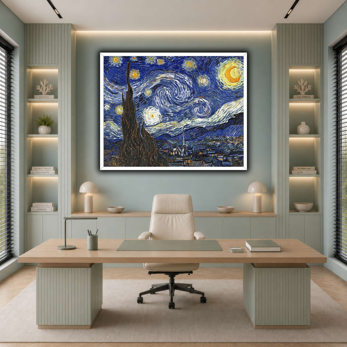 TheStarryNightByVincentVanGogh cool-office