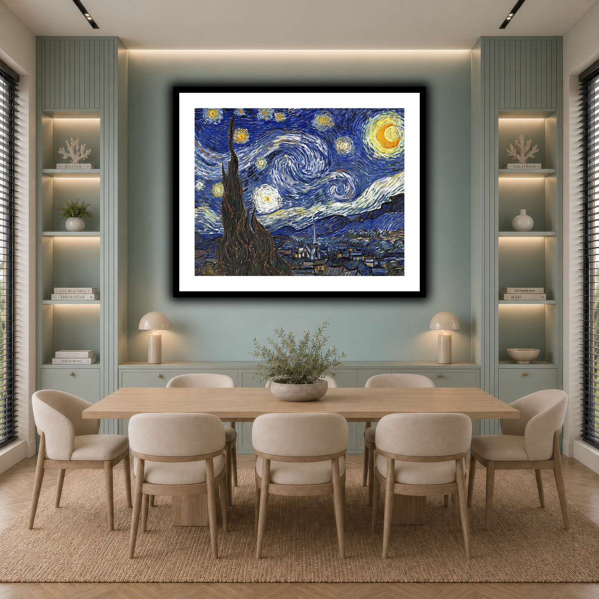 TheStarryNightByVincentVanGogh cool-dining