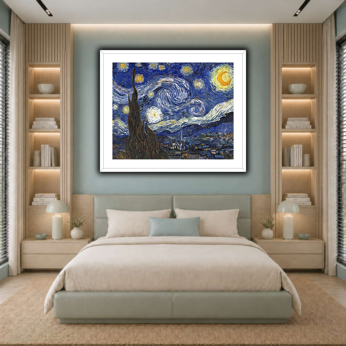 TheStarryNightByVincentVanGogh cool-bedroom
