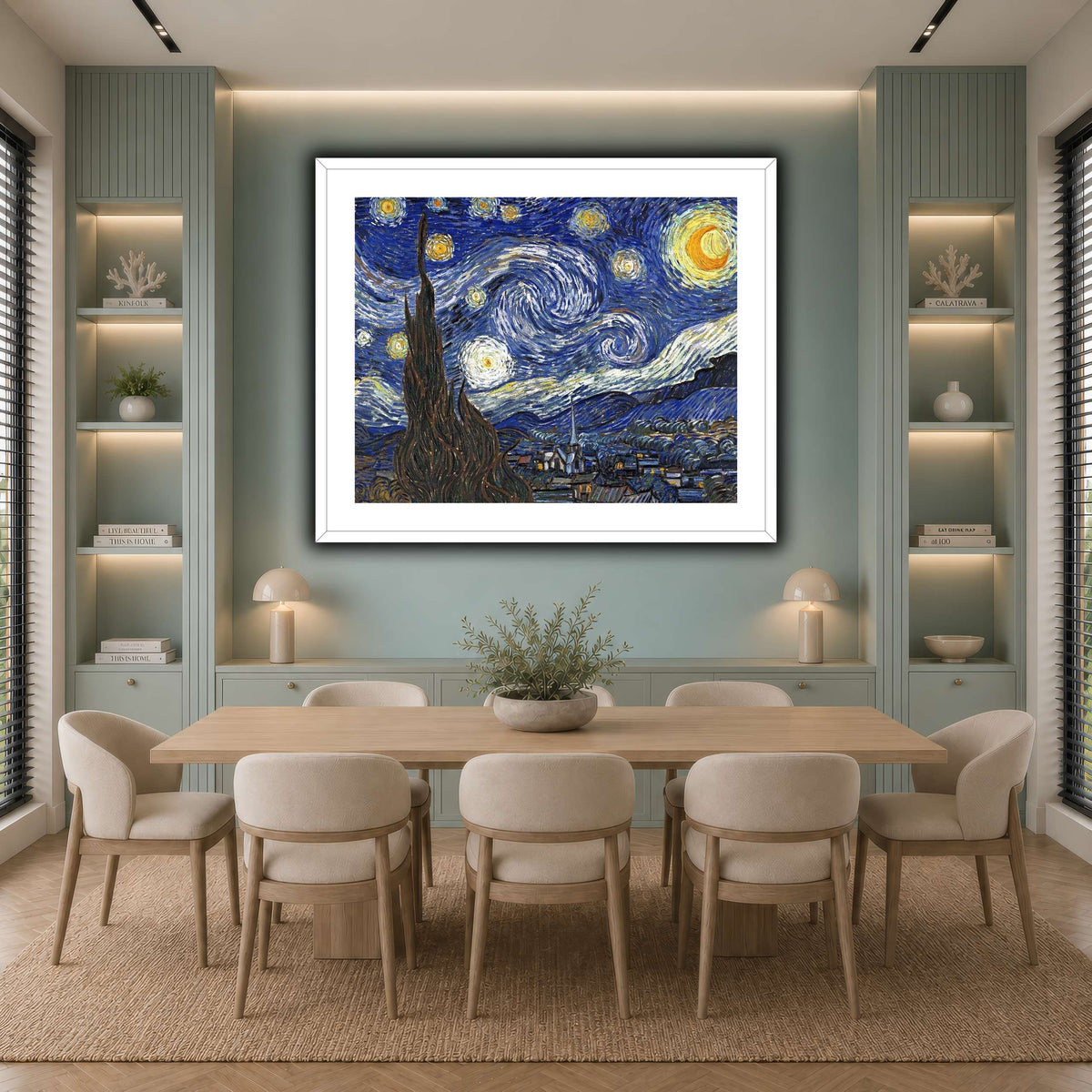 TheStarryNightByVincentVanGogh cool-dining