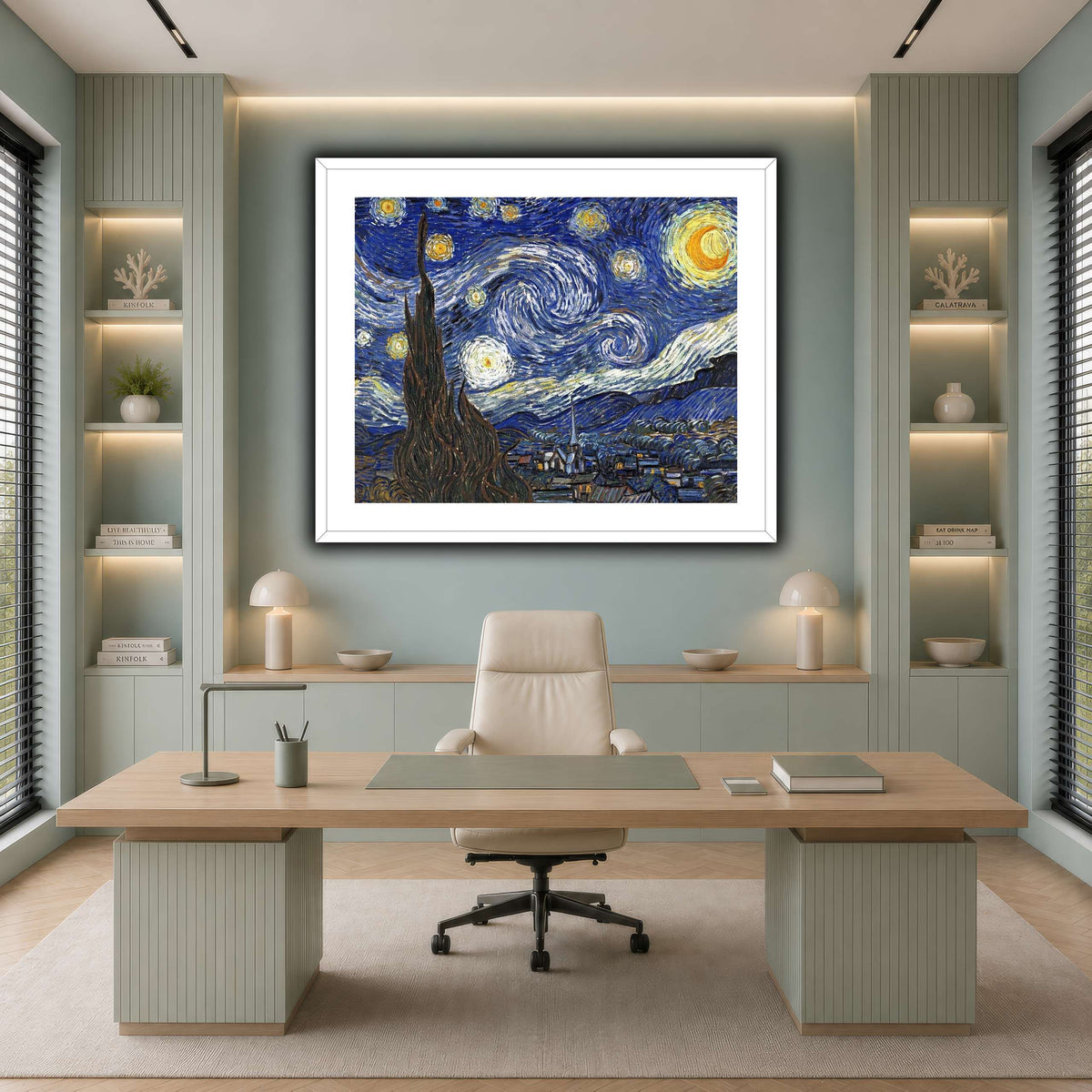 TheStarryNightByVincentVanGogh cool-office