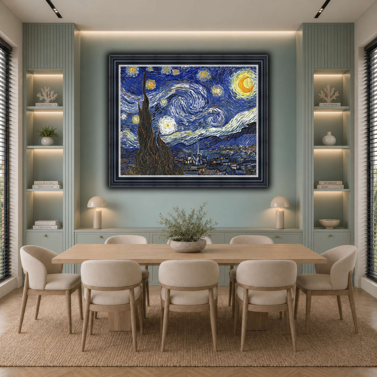TheStarryNightByVincentVanGogh cool-dining