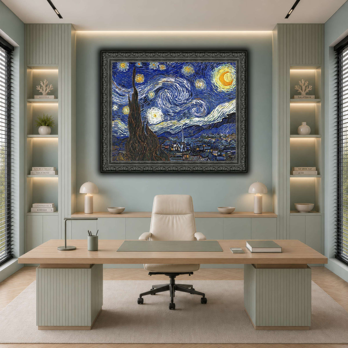 TheStarryNightByVincentVanGogh cool-office