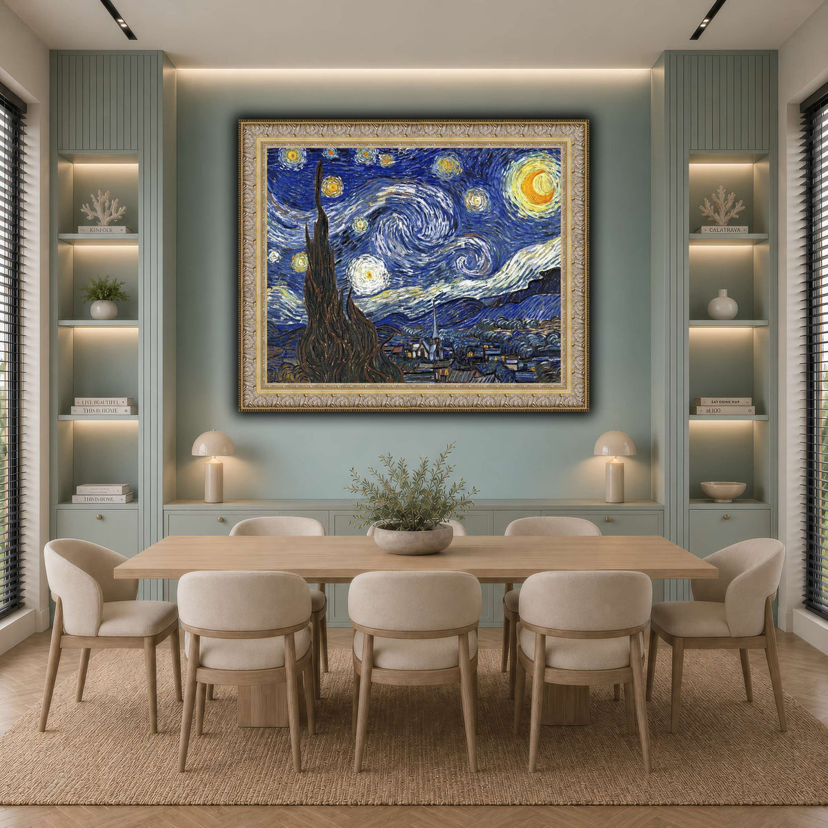 TheStarryNightByVincentVanGogh cool-dining