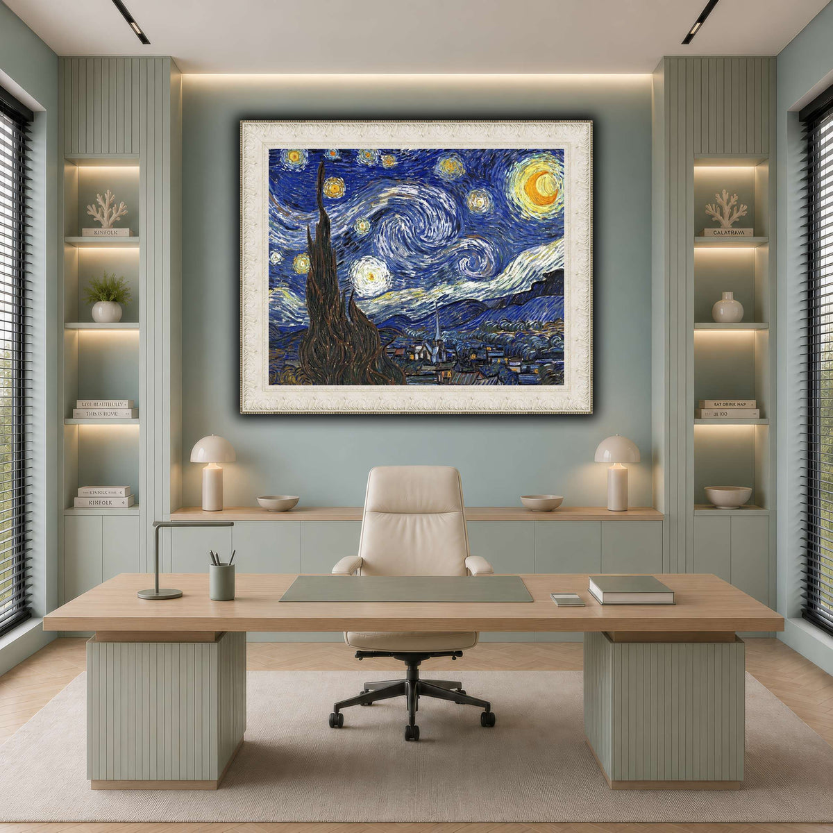 TheStarryNightByVincentVanGogh cool-office