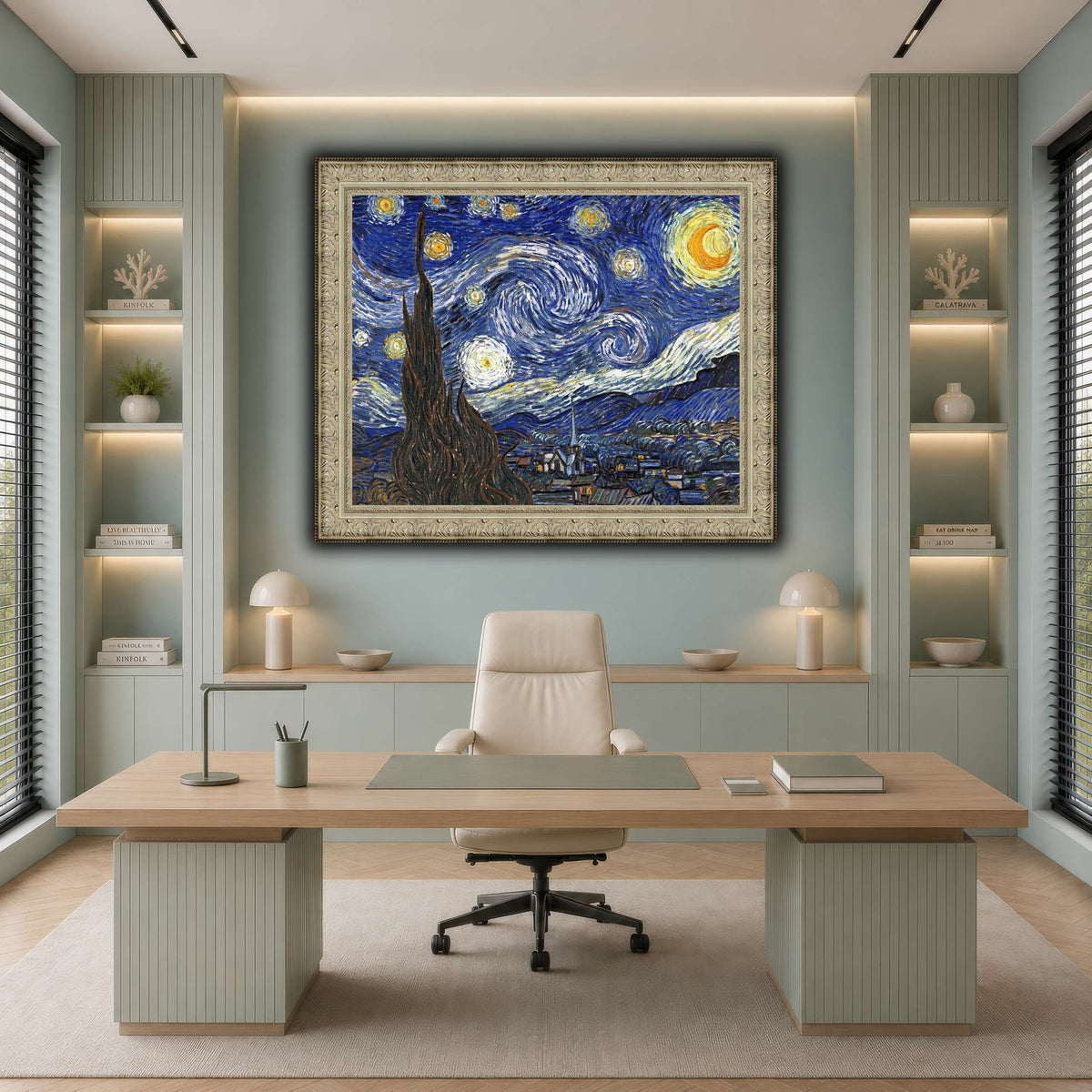 TheStarryNightByVincentVanGogh cool-office