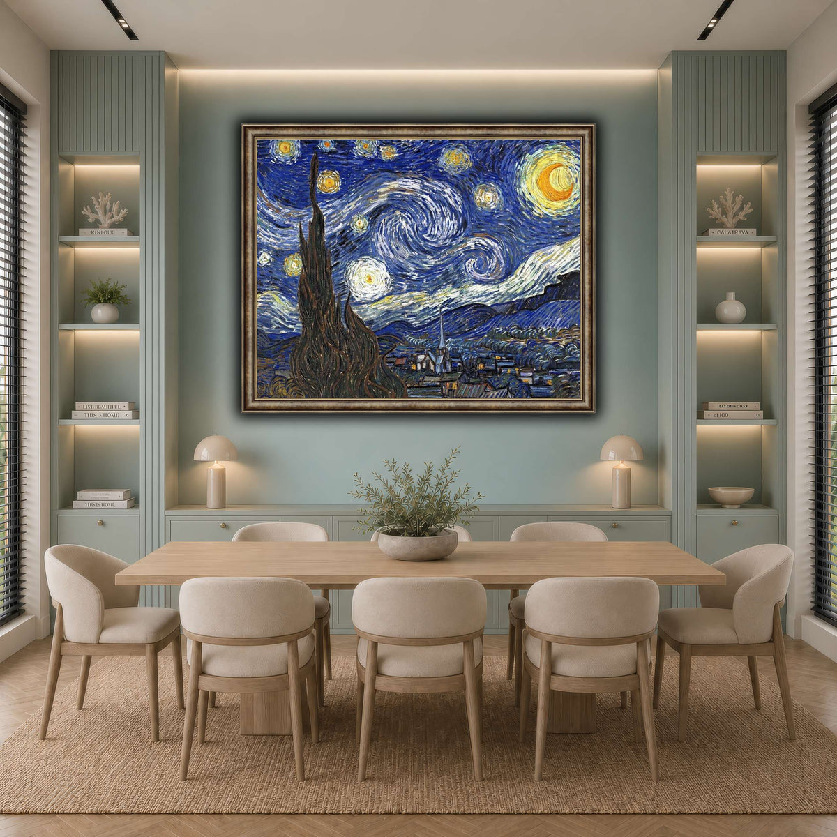 TheStarryNightByVincentVanGogh cool-dining