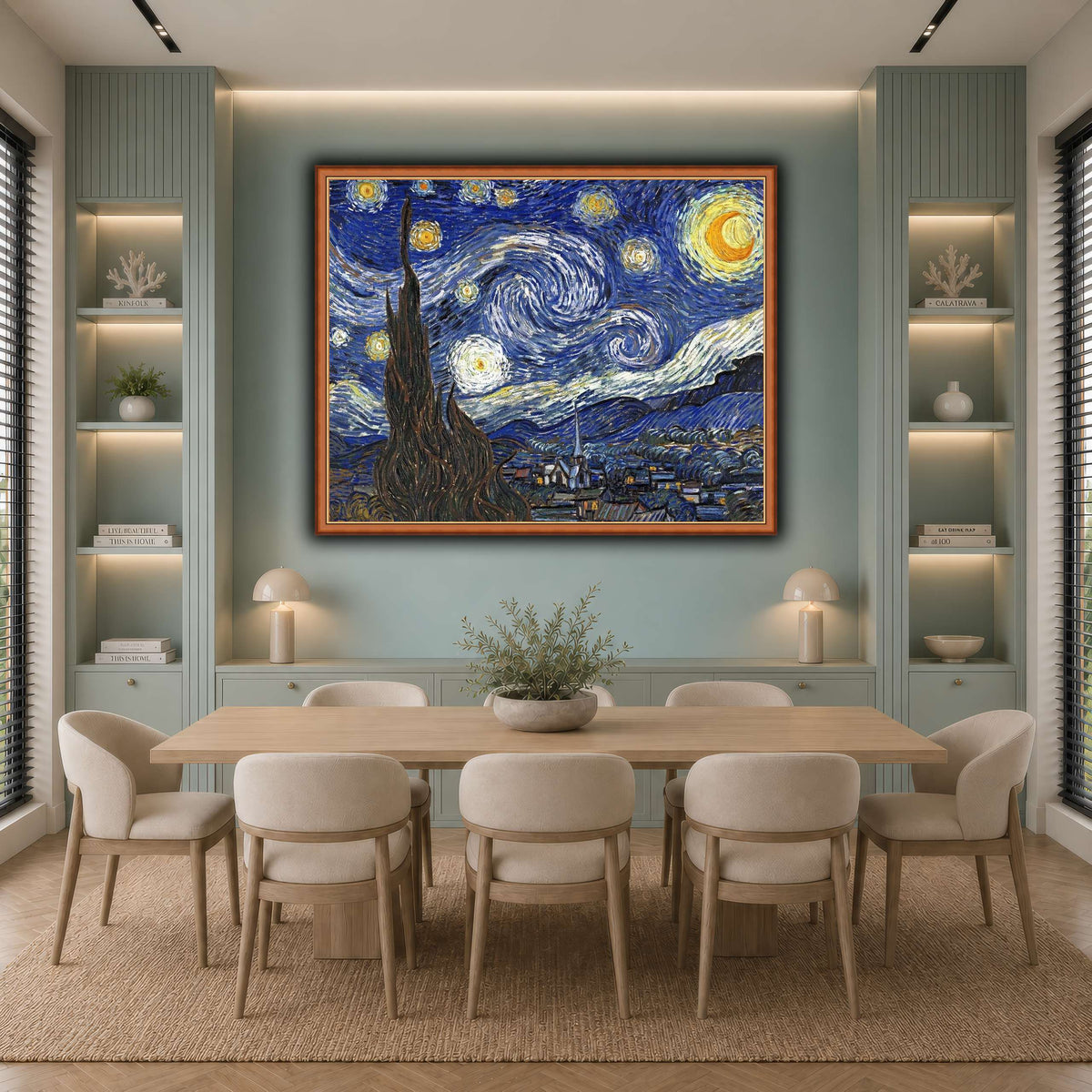 TheStarryNightByVincentVanGogh cool-dining