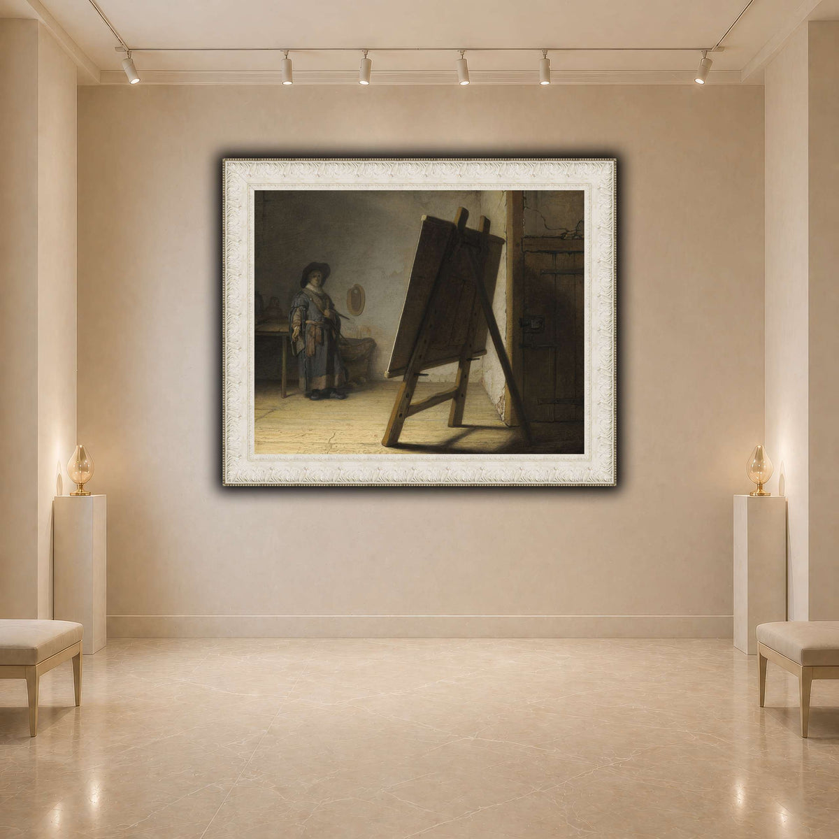 The_Artist_in_his_studio_Rembrandt-van-Rijn light neutral- agallery