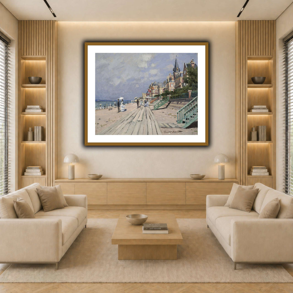 The_Beach_at_Trouville_1948 light neutral-living room