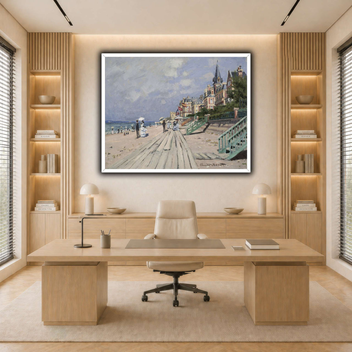 The_Beach_at_Trouville_1948 light neutral-office
