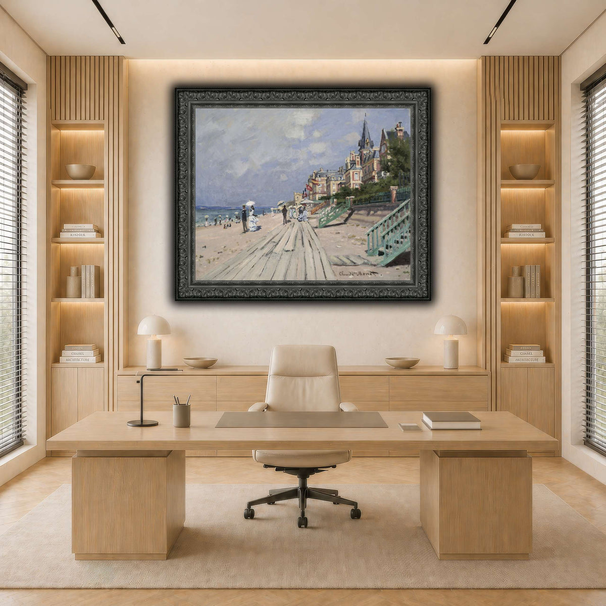 The_Beach_at_Trouville_1948 light neutral-office